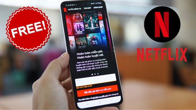 Cách Xem Netfix miễn phí