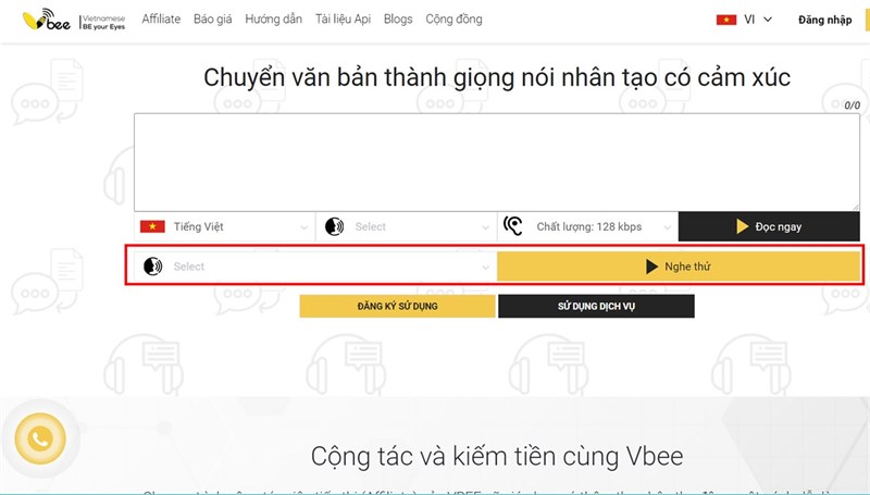 Cách chuyển văn bản thành giọng nói