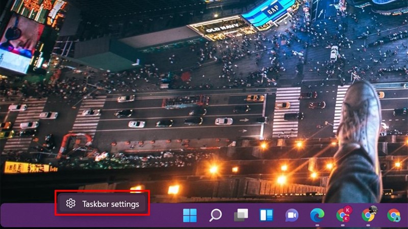 Cách bo tròn thanh Taskbar trên windows 11