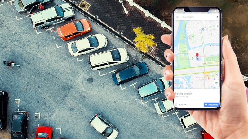 Cách lưu vị trí đỗ xe trên google maps