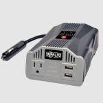 TrippLite Ultra-Compact Car Inverter 200W DC to AC (A8582140)