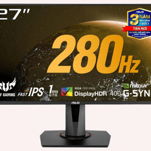 Màn hình ASUS Tuf Gaming VG279QM 27 inch/ FHD/ Fast IPS/ 280Hz/ 1ms/ 400 nits/ HDMI + DP/ G- FreeSync