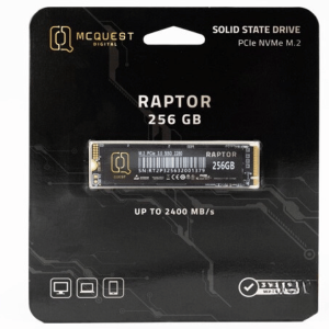 Ổ cứng SSD QUEST Raptor 256GB M.2 NVME PCIe