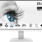 Màn hình MSI PRO MP243XW Trắng (23.8Inch/ Full HD/ 1ms/ 100HZ/ 300 cd/m2/ IPS/ Loa) - Mới 100% chính hãng