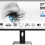 Màn hình đồ họa MSI PRO MP273QP (27.0Inch/ 2K (2560x1440)/ 4ms/ 75HZ/ 350cd/m2/ IPS/ Loa) - Mới 100% chính hãng