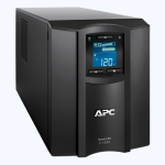 APC Smart-UPS C1500, 1440VA, 900W, 120V, LCD, 8x NEMA 5-15R outlets, w/SmartConnect port (P-SMC1500C)