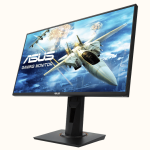 Màn hình Asus Tuf Gaming VG258QR - 24.5 inch FHD (1920x1080)/ TN/ 165Hz/ 0.5ms/HDMI 1.4 + Display Port + DVI/Adaptive-Sync