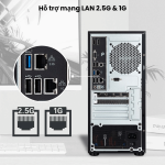 Máy tính để bàn PC MSI Pro DP180 14M/ B0A7/ H610/ i5-14400/ RAM 8GB/ SSD 512GB/ 500W ATX/ TPM 2.0/ Wifi 6 AX 211 + BT 5.3/ Wired KB+M/ 3Yrs/ Mới 100% chính hãng