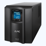 APC Smart-UPS C1500, 1440VA, 900W, 120V, LCD, 8x NEMA 5-15R outlets, w/SmartConnect port (P-SMC1500C)