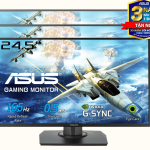 Màn hình Asus Tuf Gaming VG258QR - 24.5 inch FHD (1920x1080)/ TN/ 165Hz/ 0.5ms/HDMI 1.4 + Display Port + DVI/Adaptive-Sync