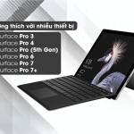 Bàn phím Microsoft Surface Pro Type Cover Cho Pro 3, 4, 5, 6, 7, 7 Plus (Chính Hãng)