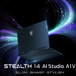 Laptop gaming MSI Stealth 14 AI Studio A1VFG 050VN